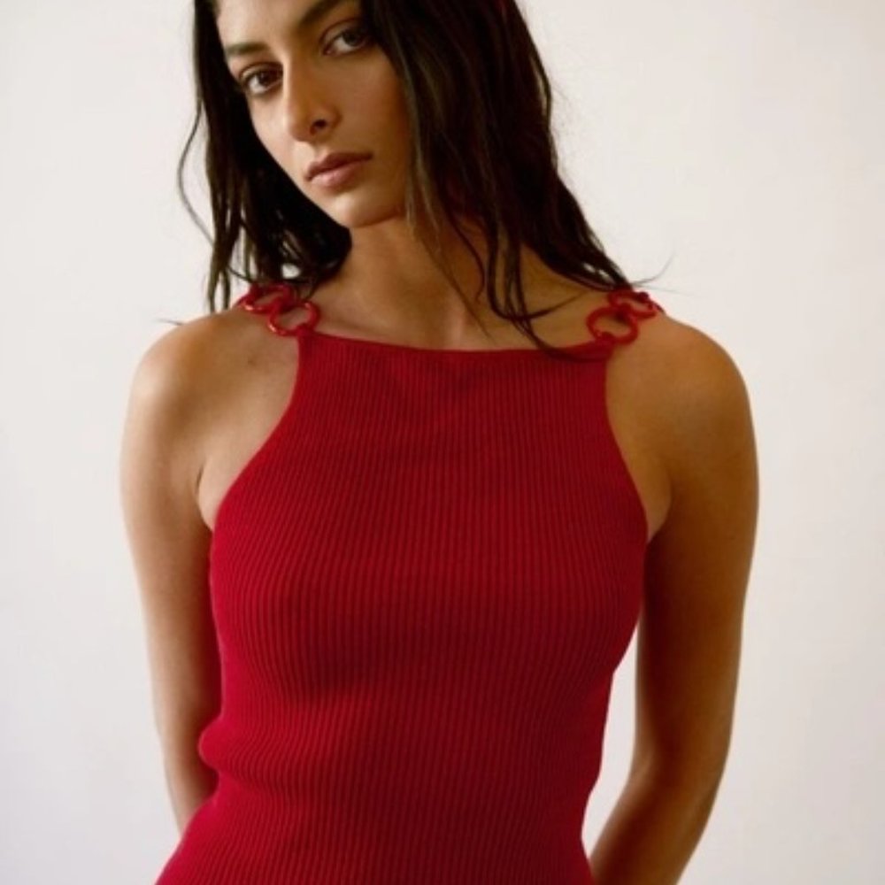 Musier Paris Guapa Top in Red
